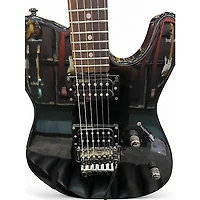 Used G&L ASAT Deluxe Black Solid Body Electric Guitar