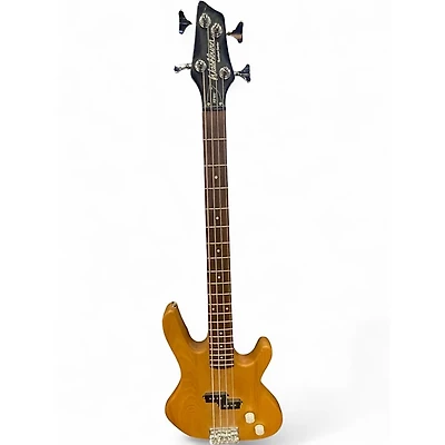 Used Washburn XB100 Natural Electric Bass Guitar