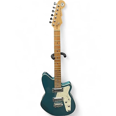 Used Reverend jetstream rb deep sea blue Solid Body Electric Guitar