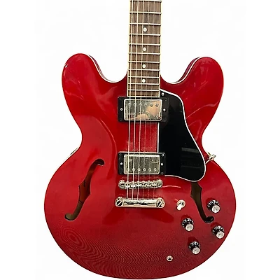 Used Epiphone ES355 Red Hollow Body Electric Guitar