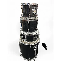 Used Ludwig 5 Piece BackBeat Black Sparkle Drum Kit