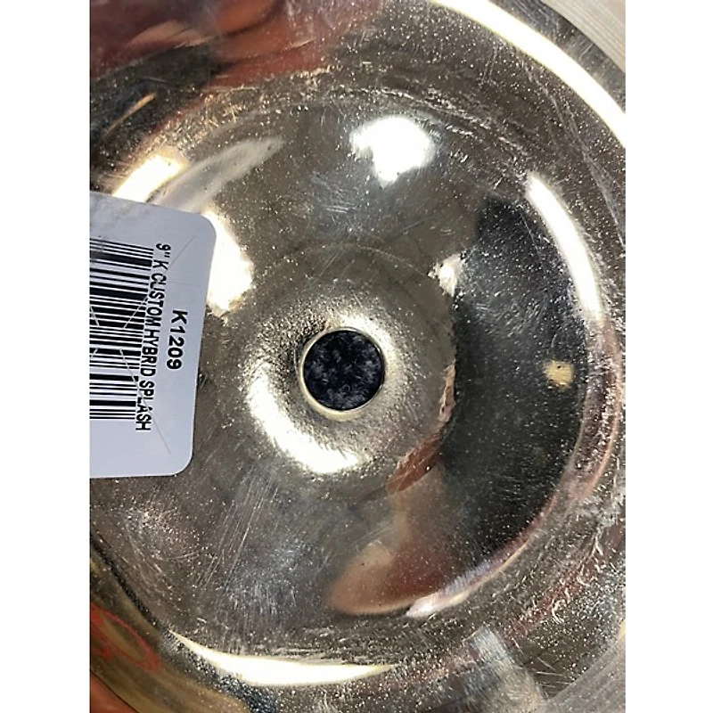 Used Zildjian 9in K Custom Hybrid Splash Cymbal
