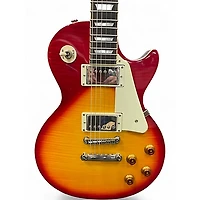 Used Epiphone Les Paul Standard Pro 2 Tone Sunburst Solid Body Electric Guitar