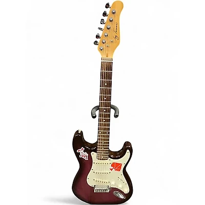 Used Jay Turser S STYLE 2 Tone Sunburst Solid Body Electric Guitar