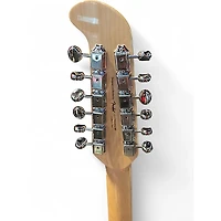 Used Squier Paranormal Jazzmaster XII Fiesta Red Solid Body Electric Guitar