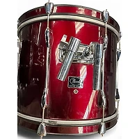 Used Pearl 4 Piece Export Wine Red Drum Kit