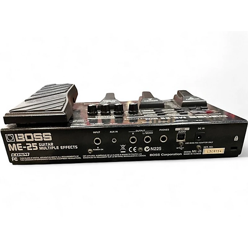 Used BOSS ME25 Guitar Multi Effect Processor