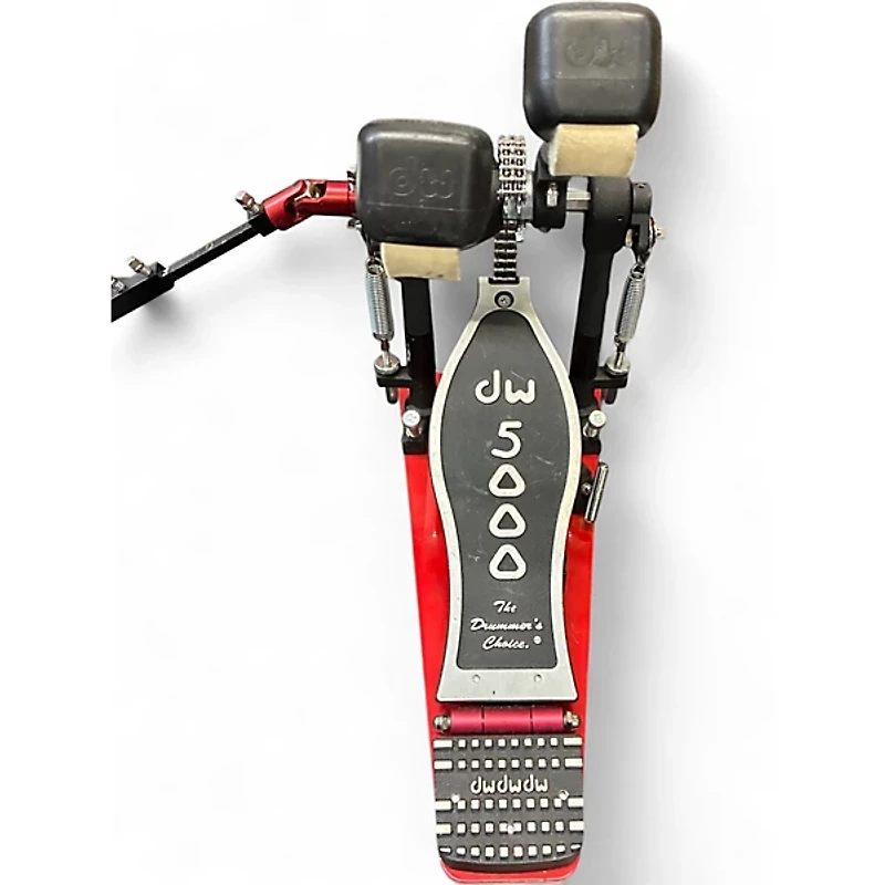 Used DW 5000 Series Double Double Bass Drum Pedal