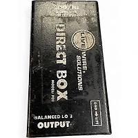 Used Live Wire Solutions PDI DIRECT BOX Direct Box