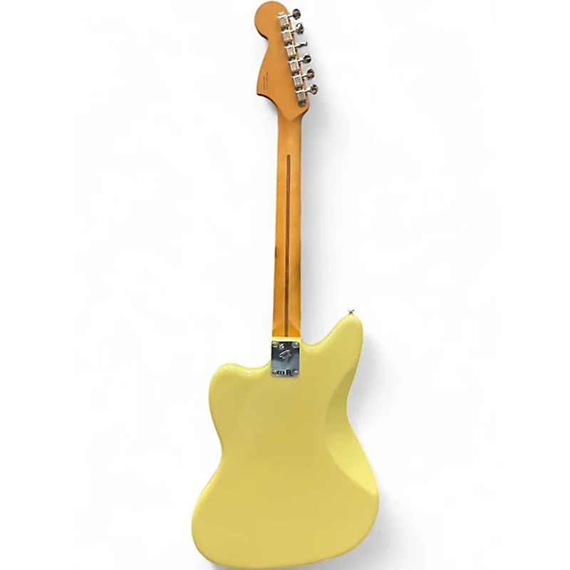 Used Fender PLAYER II JAGUAR HIALEAH YELLOW Solid Body Electric Guitar