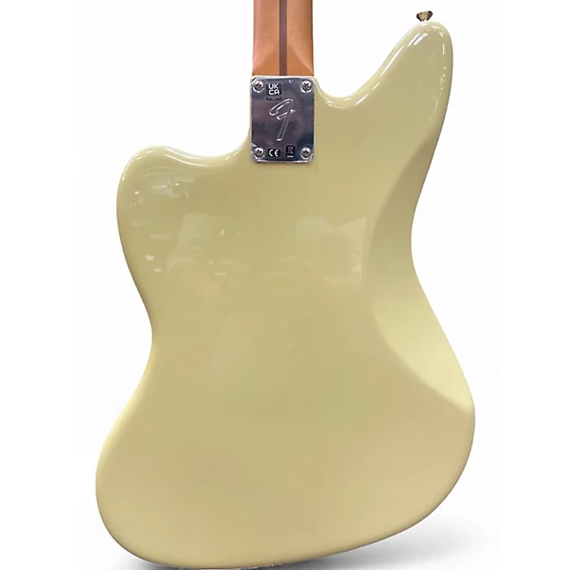 Used Fender PLAYER II JAGUAR HIALEAH YELLOW Solid Body Electric Guitar
