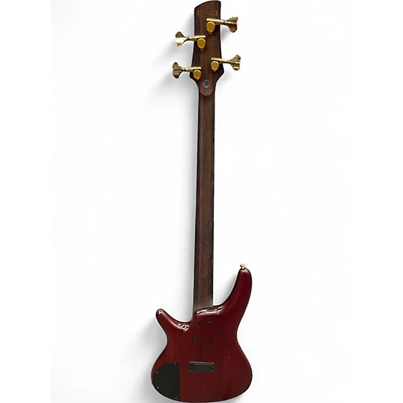 Used Ibanez SR2400 Premium Green Electric Bass Guitar