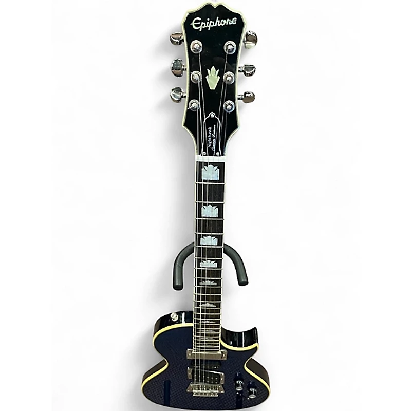 Used Epiphone Nighthawk Custom Reissue Blue Solid Body Electric Guitar