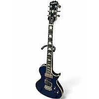 Used Epiphone Nighthawk Custom Reissue Blue Solid Body Electric Guitar