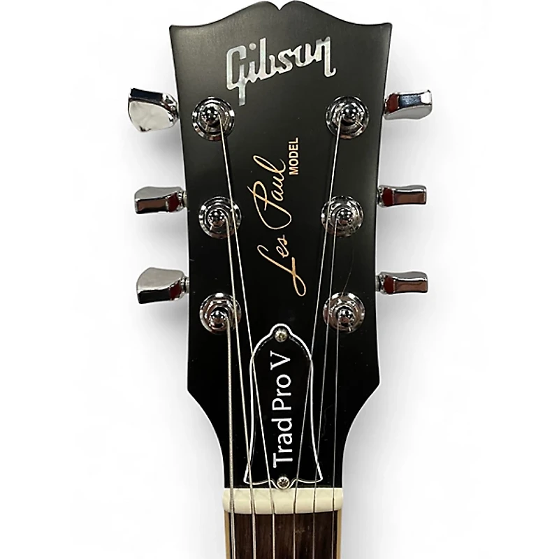 Used 2021 Gibson Les Paul Traditional Pro V Iced Tea Solid Body Electric Guitar