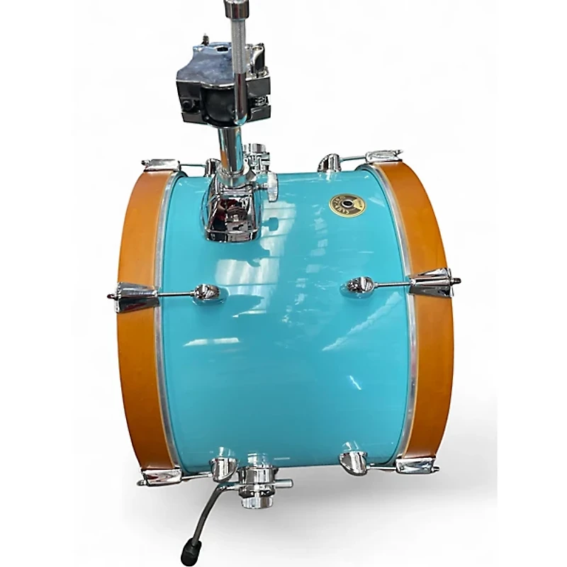 Used TAMA 4 Piece Club Jam Aqua Blue Drum Kit
