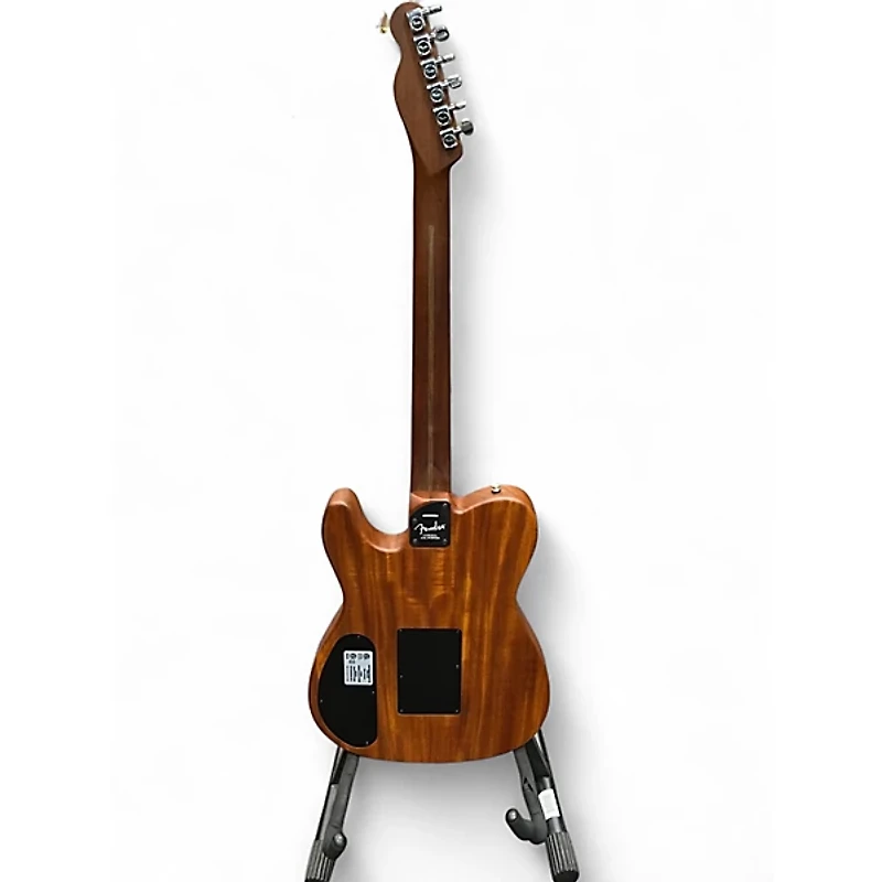 Used Fender American Acoustasonic Telecaster Mahogany Acoustic Electric Guitar