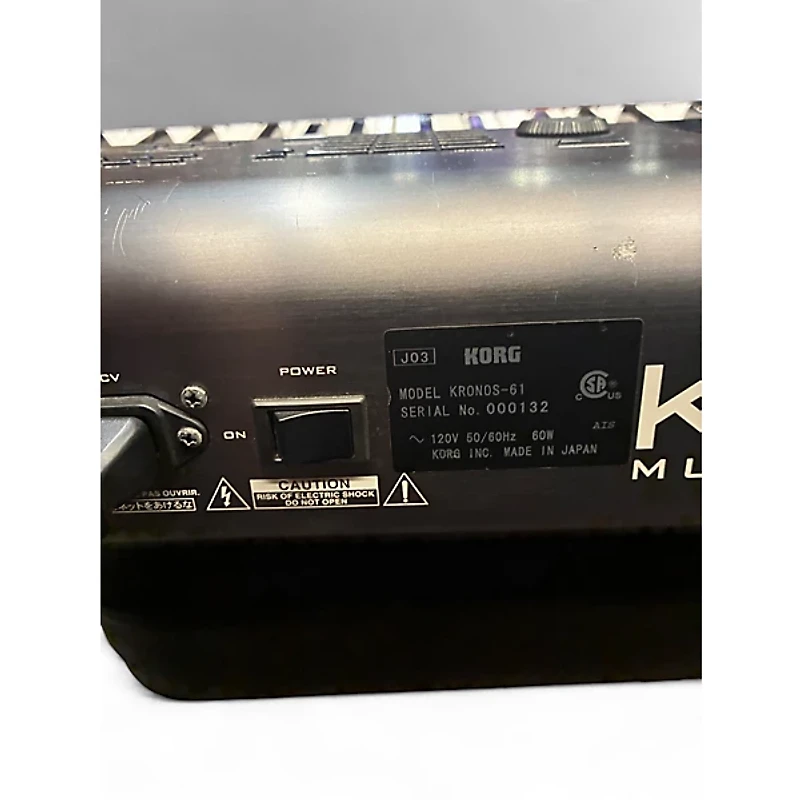 Used KORG Kronos X61 61 Key Keyboard Workstation