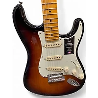 Used Fender American Professional II Stratocaster 2 Tone Sunburst Solid Body Electric Guitar