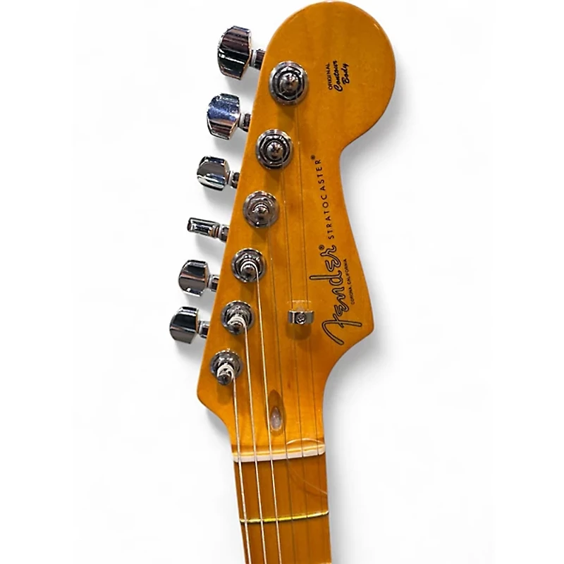 Used Fender American Professional II Stratocaster 2 Tone Sunburst Solid Body Electric Guitar