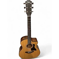 Used Taylor 214CE PLUS Natural Acoustic Electric Guitar