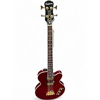 Used Epiphone Allen Woody Signature RED Electric Bass Guitar