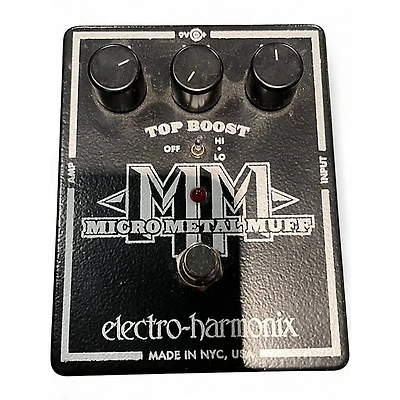 Used Electro-Harmonix Micro Metal Muff Distortion Effect Pedal