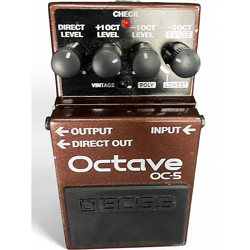 Used BOSS OC-5 Effect Pedal