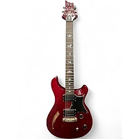 Used PRS SE Custom 22 Semi-Hollowbody RED Hollow Body Electric Guitar