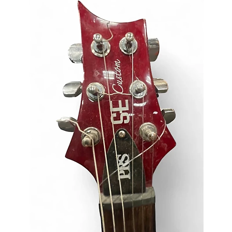 Used PRS SE Custom 22 Semi-Hollowbody RED Hollow Body Electric Guitar