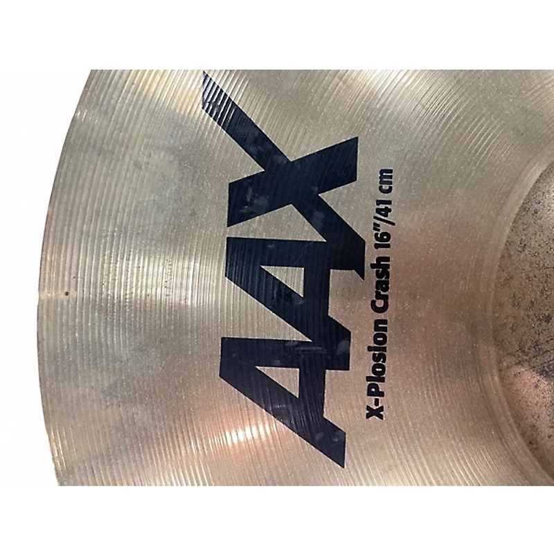 Used SABIAN 16in AAX Xplosion Crash Cymbal