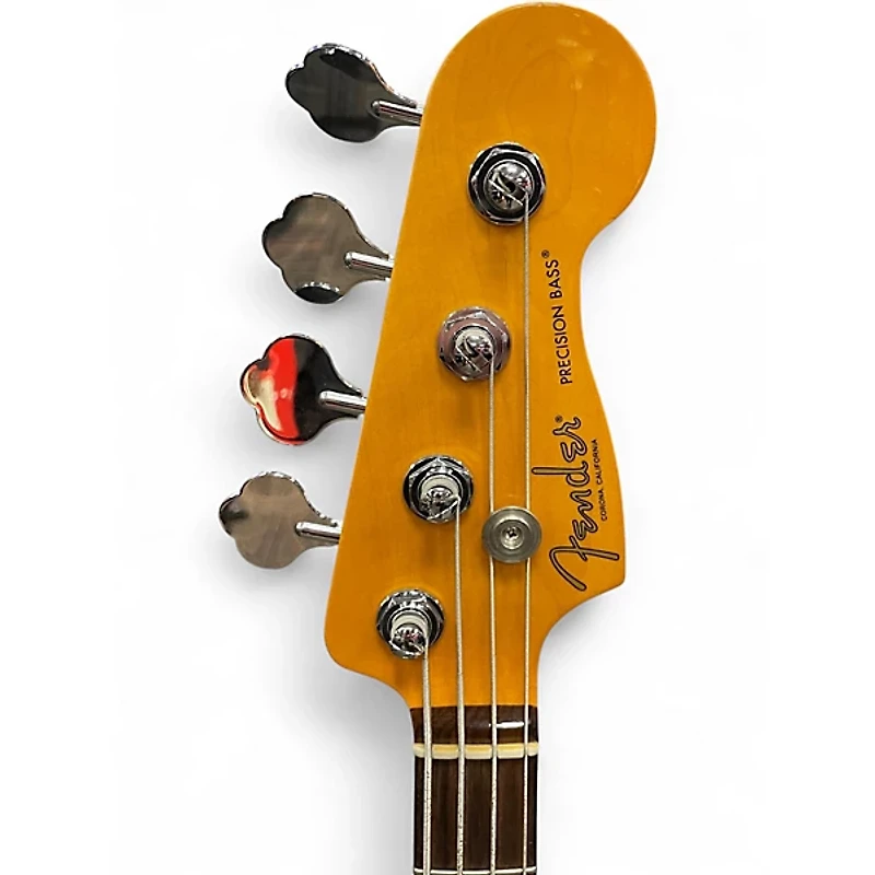 Used Fender American Professional II Precision Bass Olympic White Electric Bass Guitar