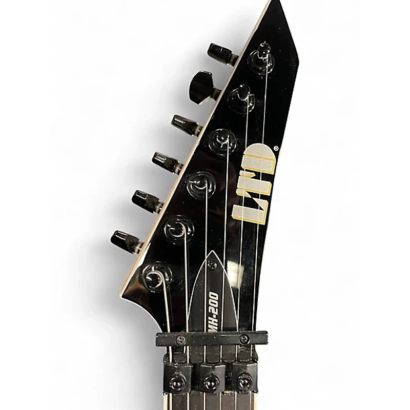 Used ESP LTD MH200 Black Solid Body Electric Guitar