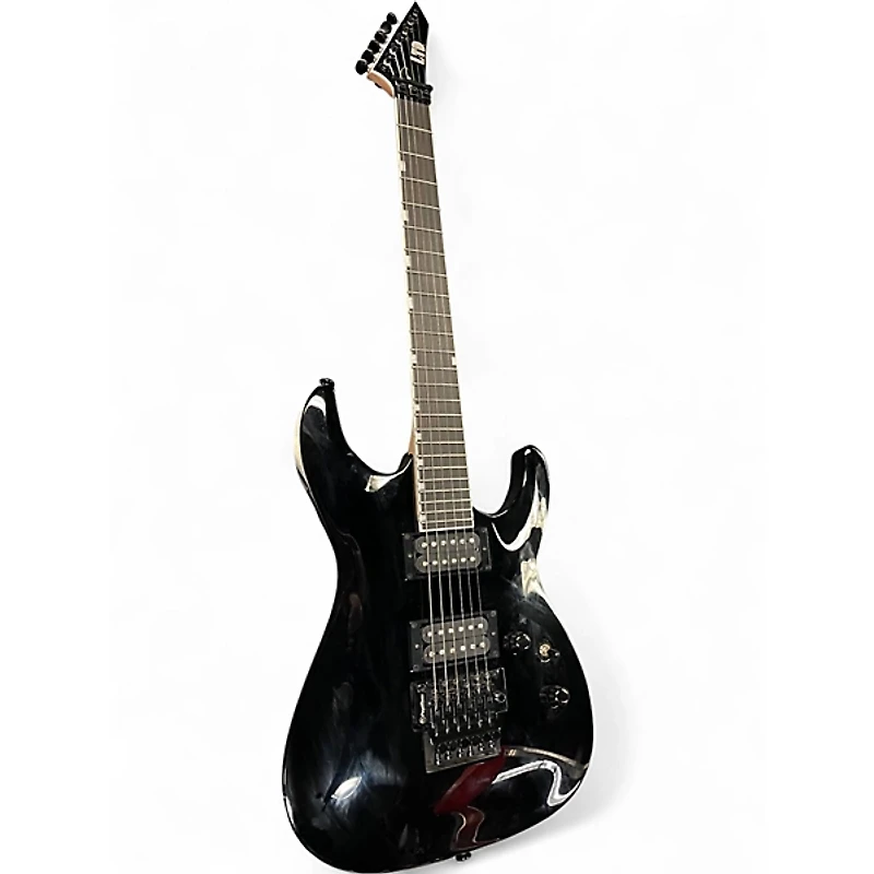 Used ESP LTD MH200 Black Solid Body Electric Guitar