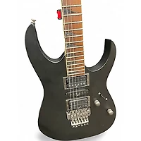 Used Ibanez RG5EX1 Black Solid Body Electric Guitar