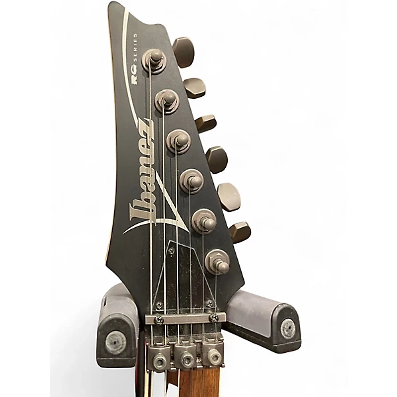 Used Ibanez RG5EX1 Black Solid Body Electric Guitar