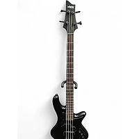 Used Schecter Guitar Research STILETTO STEALTH BLACK Electric Bass Guitar