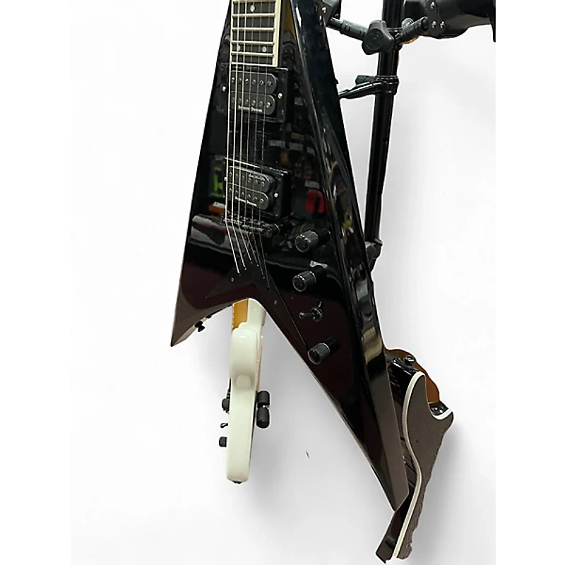 Used Kramer Dave Mustaine Vanguard Black Solid Body Electric Guitar