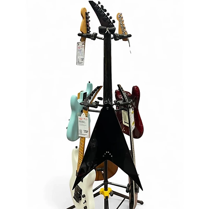 Used Kramer Dave Mustaine Vanguard Black Solid Body Electric Guitar