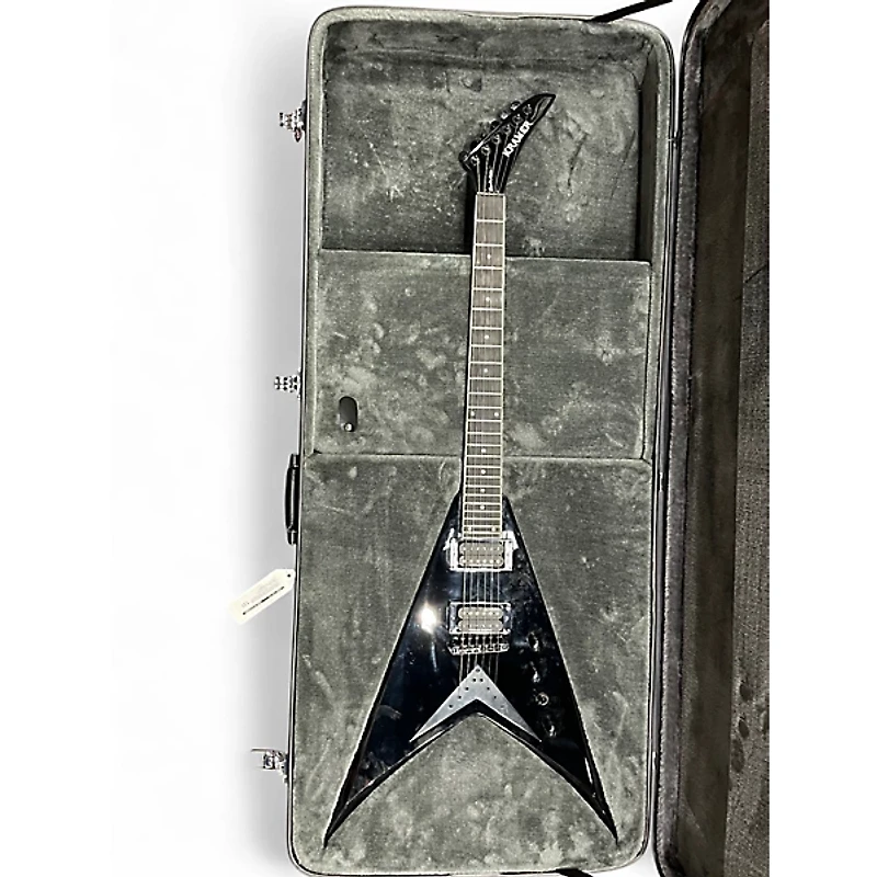 Used Kramer Dave Mustaine Vanguard Black Solid Body Electric Guitar
