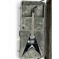 Used Kramer Dave Mustaine Vanguard Black Solid Body Electric Guitar