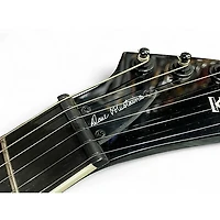 Used Kramer Dave Mustaine Vanguard Black Solid Body Electric Guitar
