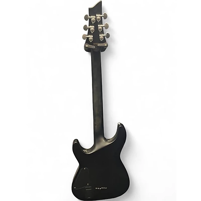 Used Schecter Guitar Research C1 Platinum Black Solid Body Electric Guitar