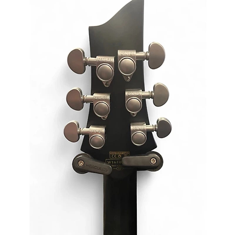 Used Schecter Guitar Research C1 Platinum Black Solid Body Electric Guitar