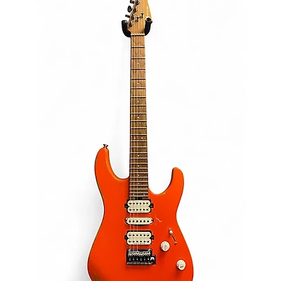 Used Charvel DK24 ORANGE Solid Body Electric Guitar