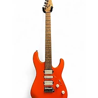 Used Charvel DK24 ORANGE Solid Body Electric Guitar