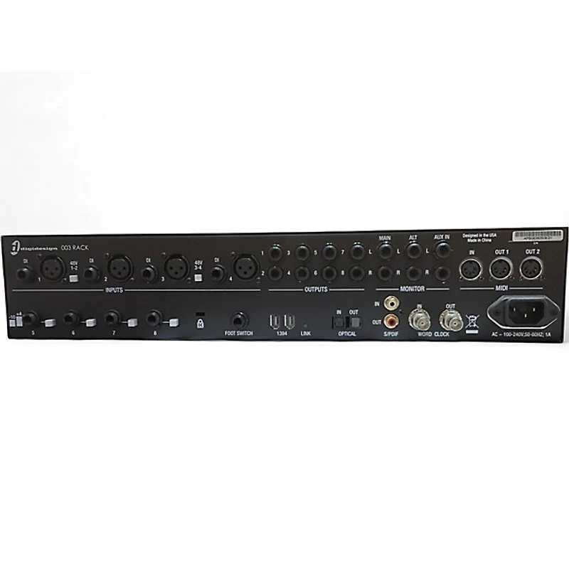Used Digidesign Digi 003 Rack Audio Interface