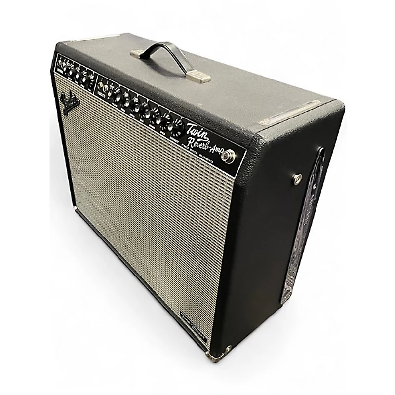 Used Fender Tone Master Twin Reverb 200W 2x12 Guitar Combo Amp