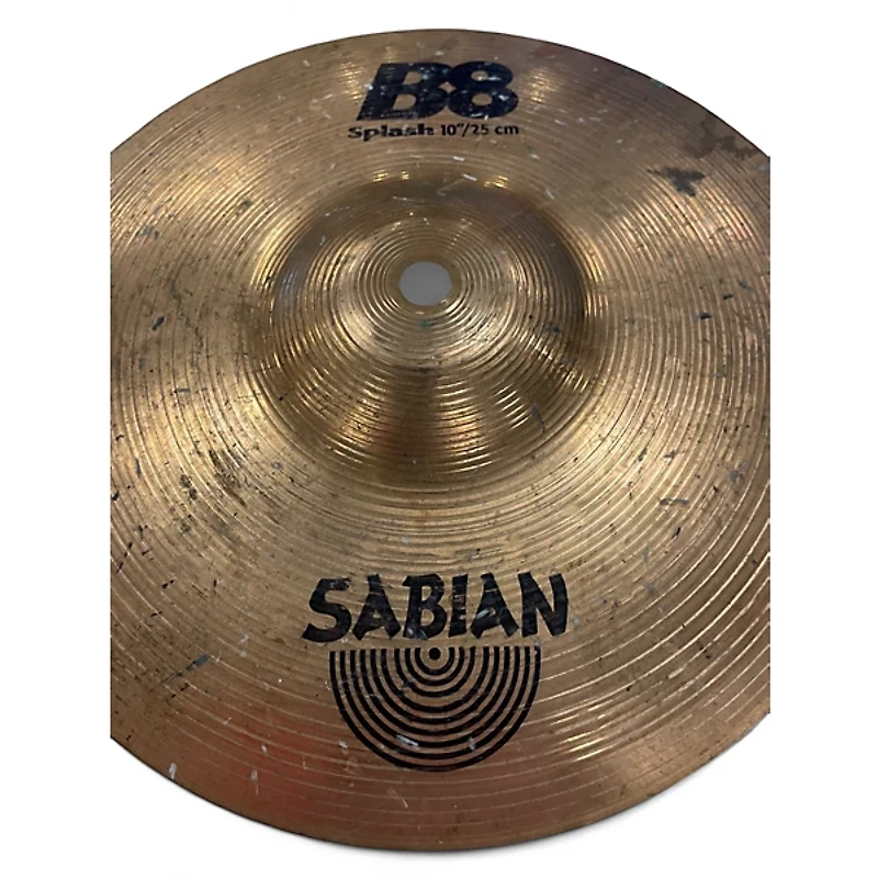 Used SABIAN 10in B8 Splash Cymbal