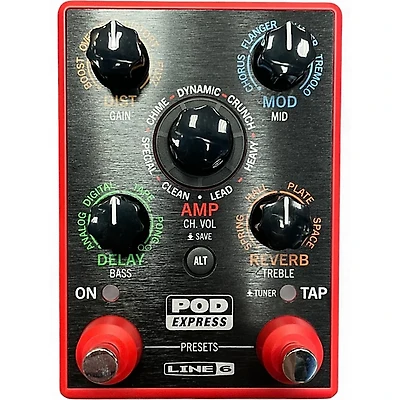 Used Line 6 Pocket Pod Express Amp Modeler Effect Processor